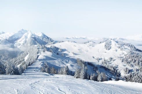 Winterlandschaft vom Salzburgerland