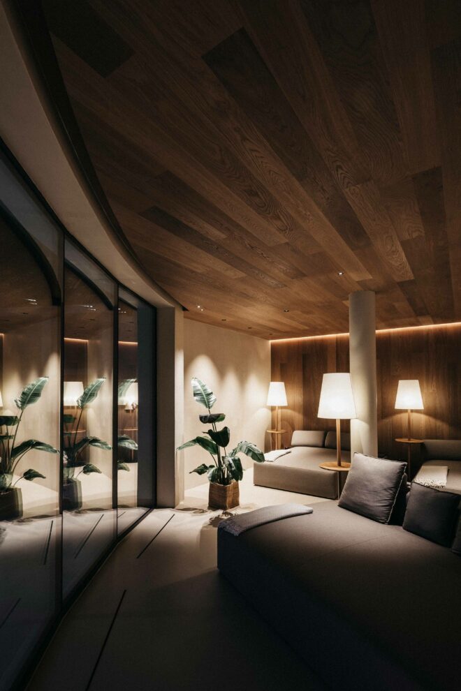 Saunabereich vom Sonnhof Alpendorf