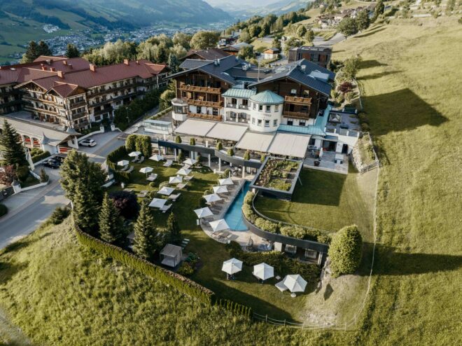 Hotel Sonnhof von oben